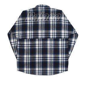 Palace Lumber Yak Shirt Logo Navy/Indigo XL Brand New 100% Authentic